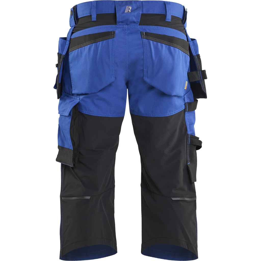 Blaklader Stretch Craftsman Pirate Shorts, Cornflower Blue/Black (4)