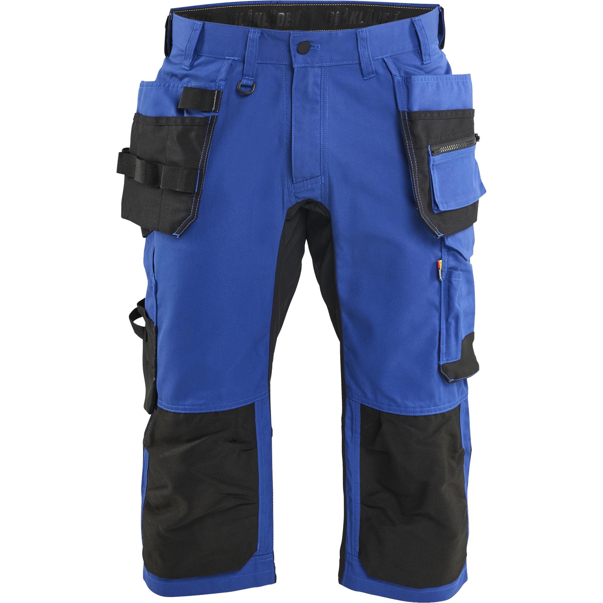 Blaklader Stretch Craftsman Pirate Shorts, Cornflower Blue/Black