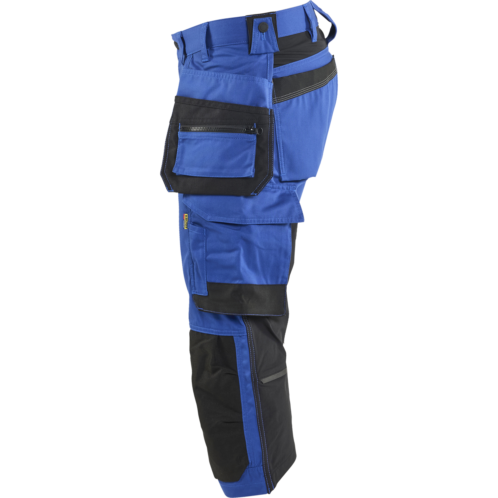 Blaklader Stretch Craftsman Pirate Shorts, Cornflower Blue/Black (3)