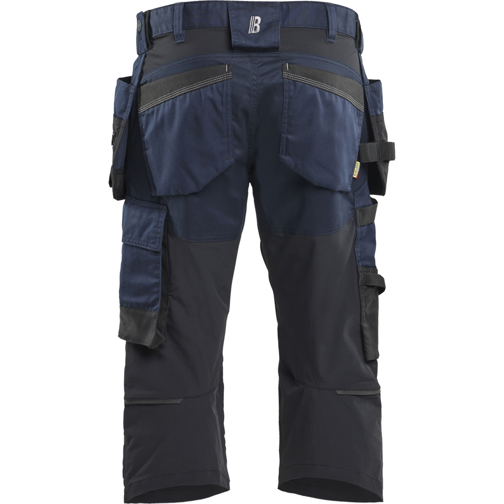 Blaklader Stretch Craftsman Pirate Shorts, Dark Navy (4)