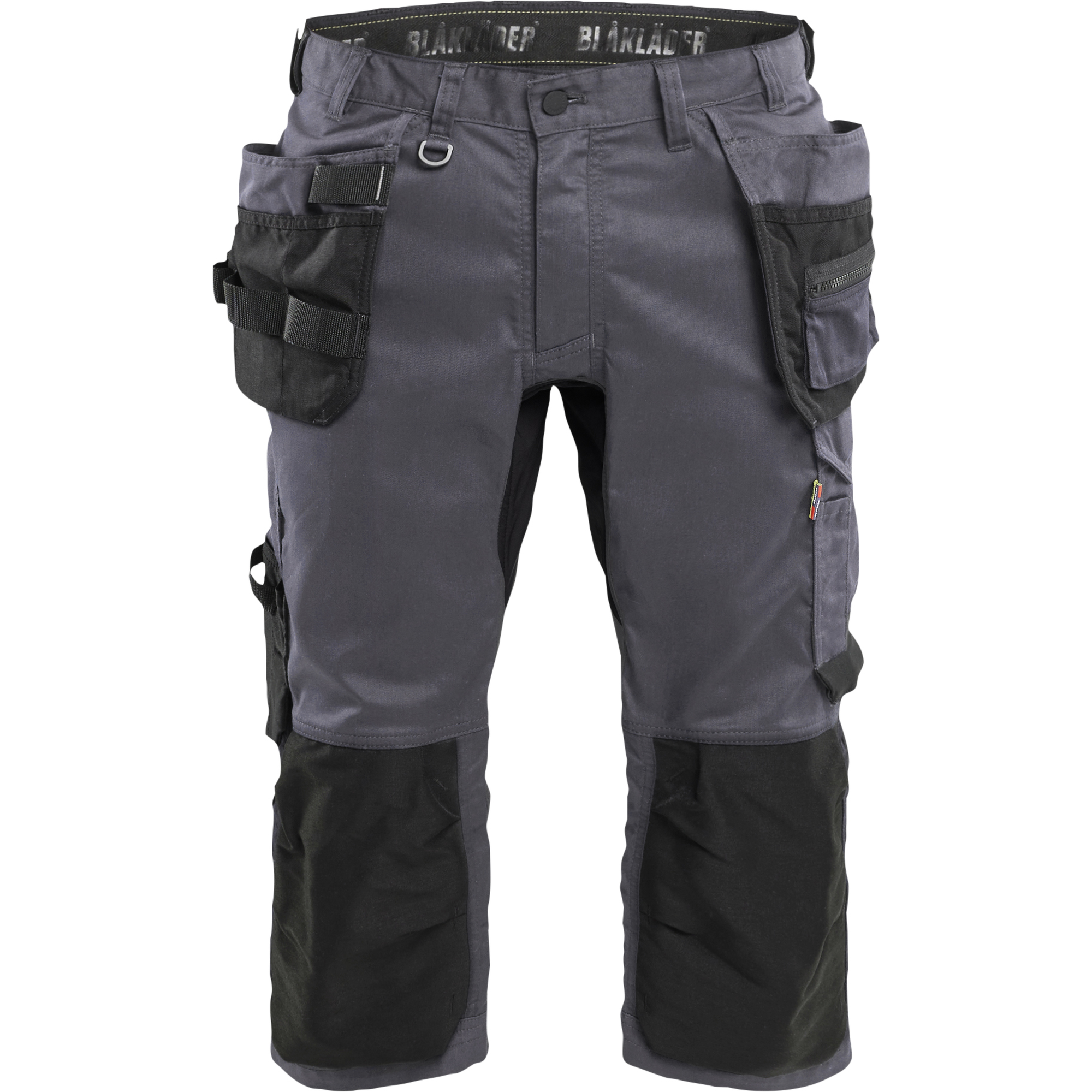 Blaklader Stretch Craftsman Pirate Shorts, Mid Grey