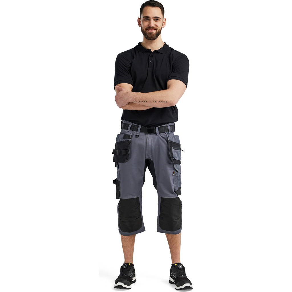 Blaklader Stretch Craftsman Pirate Shorts, Mid Grey (5)
