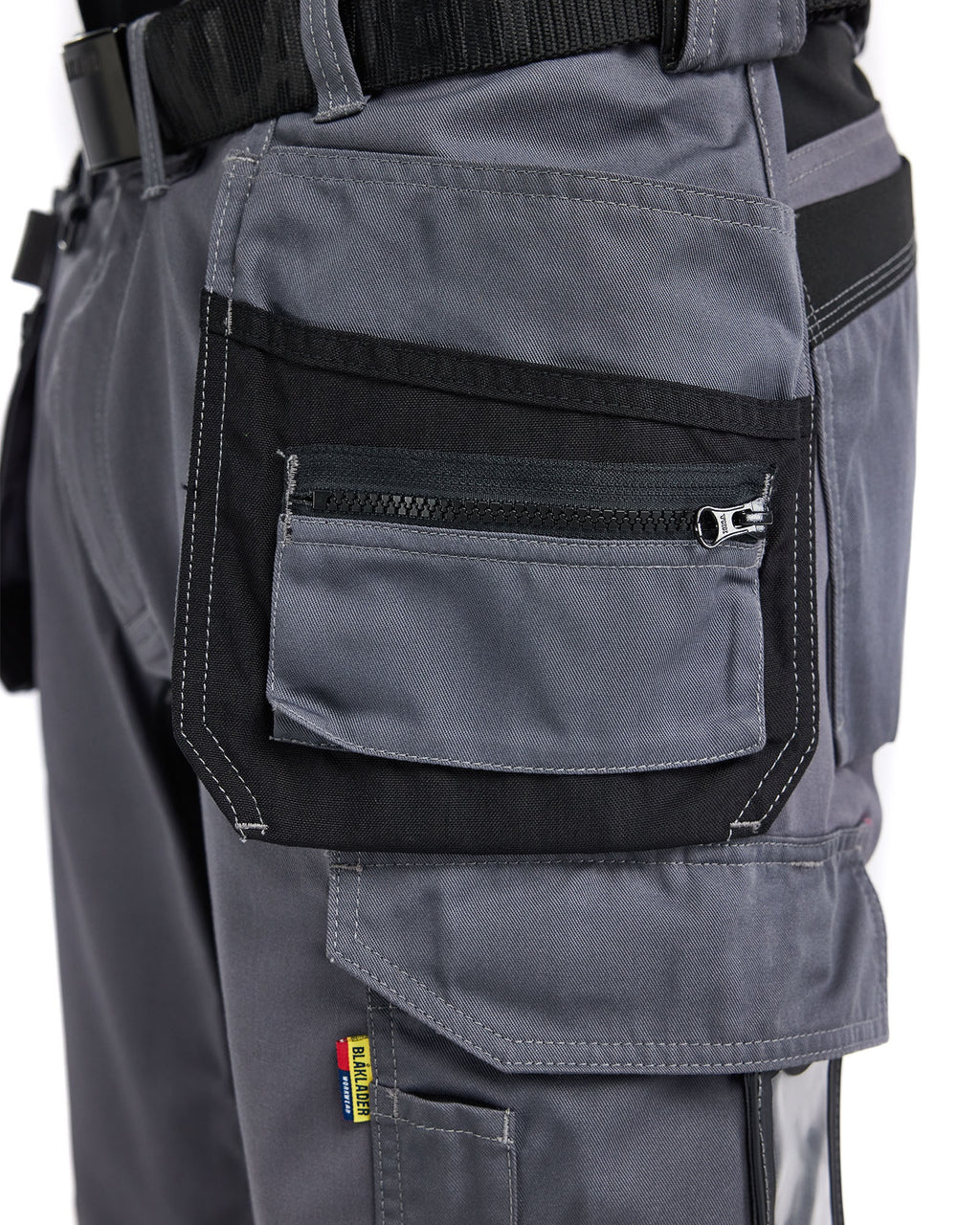 Blaklader Stretch Craftsman Pirate Shorts, Mid Grey (6)
