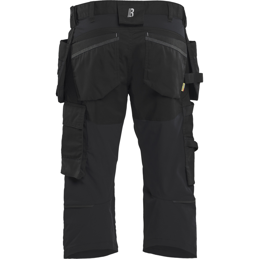 Blaklader Stretch Craftsman Pirate Shorts, Black (4)