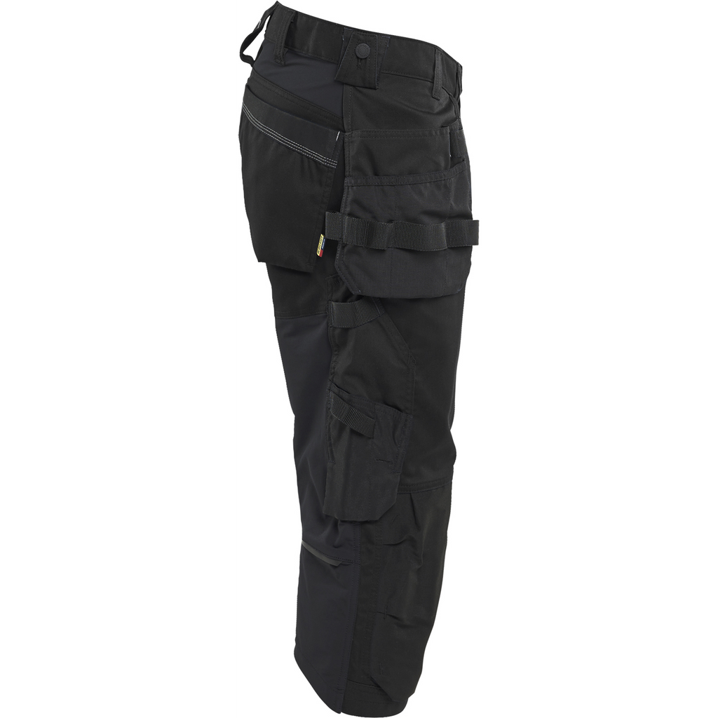 Blaklader Stretch Craftsman Pirate Shorts, Black (2)