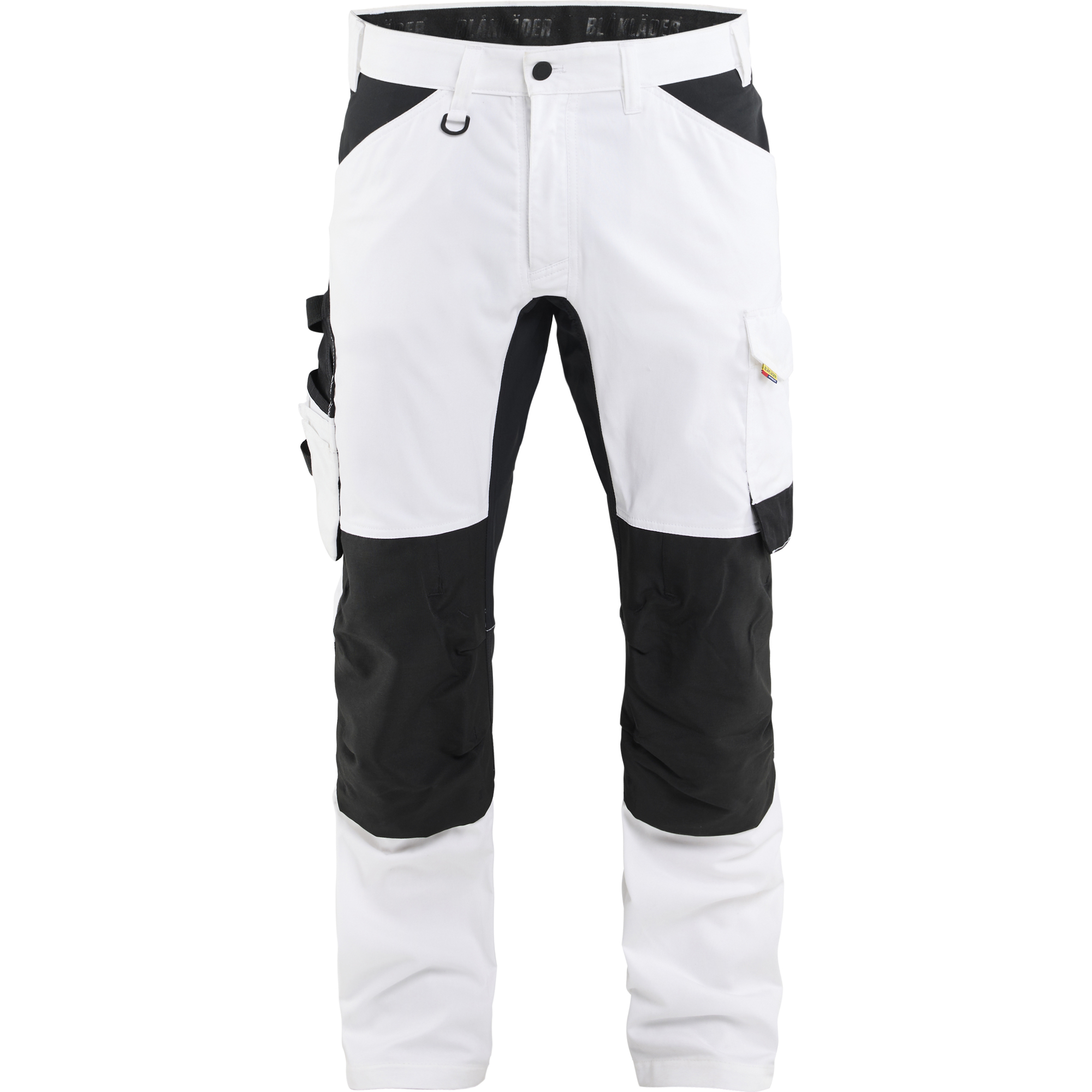 Blaklader Stretch Painters Trousers, White/Black