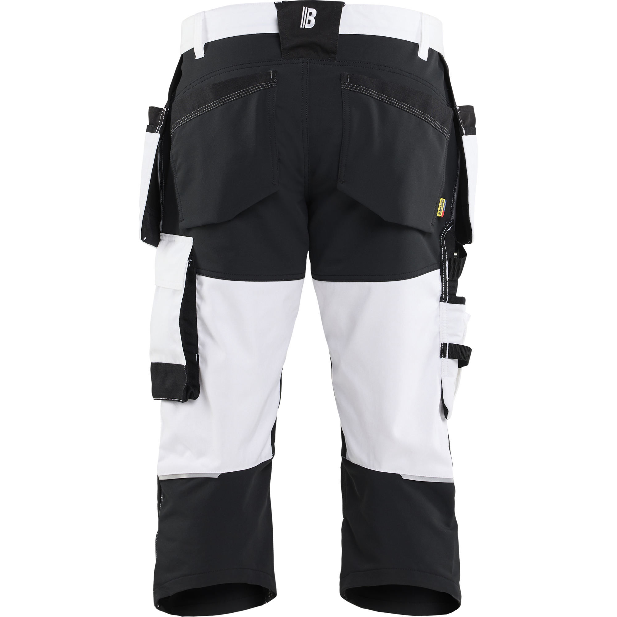 Blaklader Stretch Painter Pirate Trousers, White/Black (4)