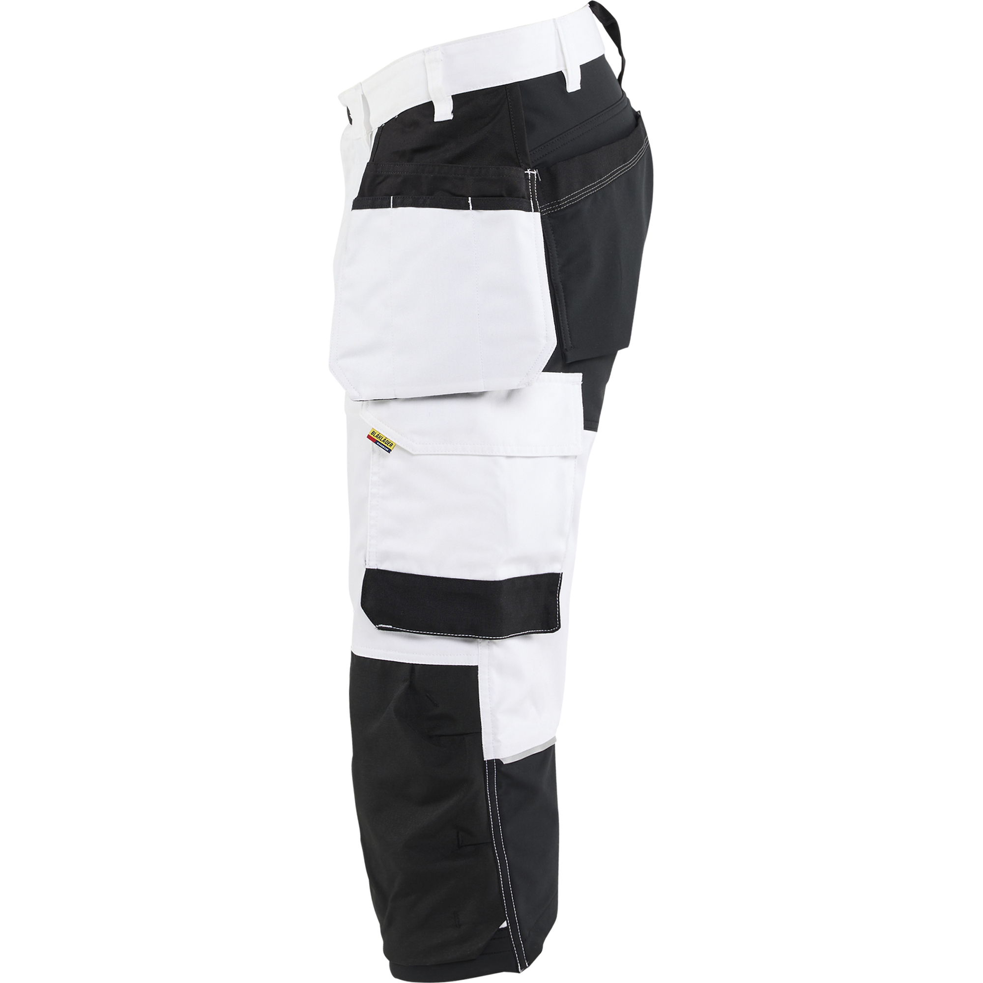 Blaklader Stretch Painter Pirate Trousers, White/Black (3)