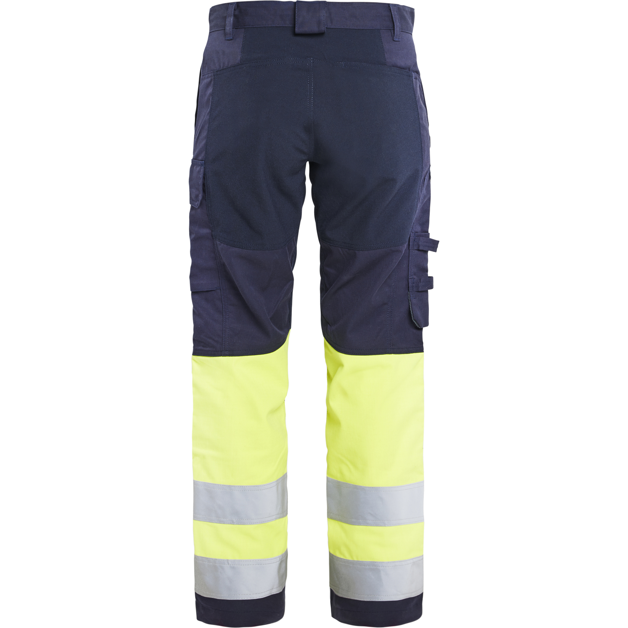 Blaklader Multinorm Stretch Work Trousers, Navy Blue/ Yellow (4)