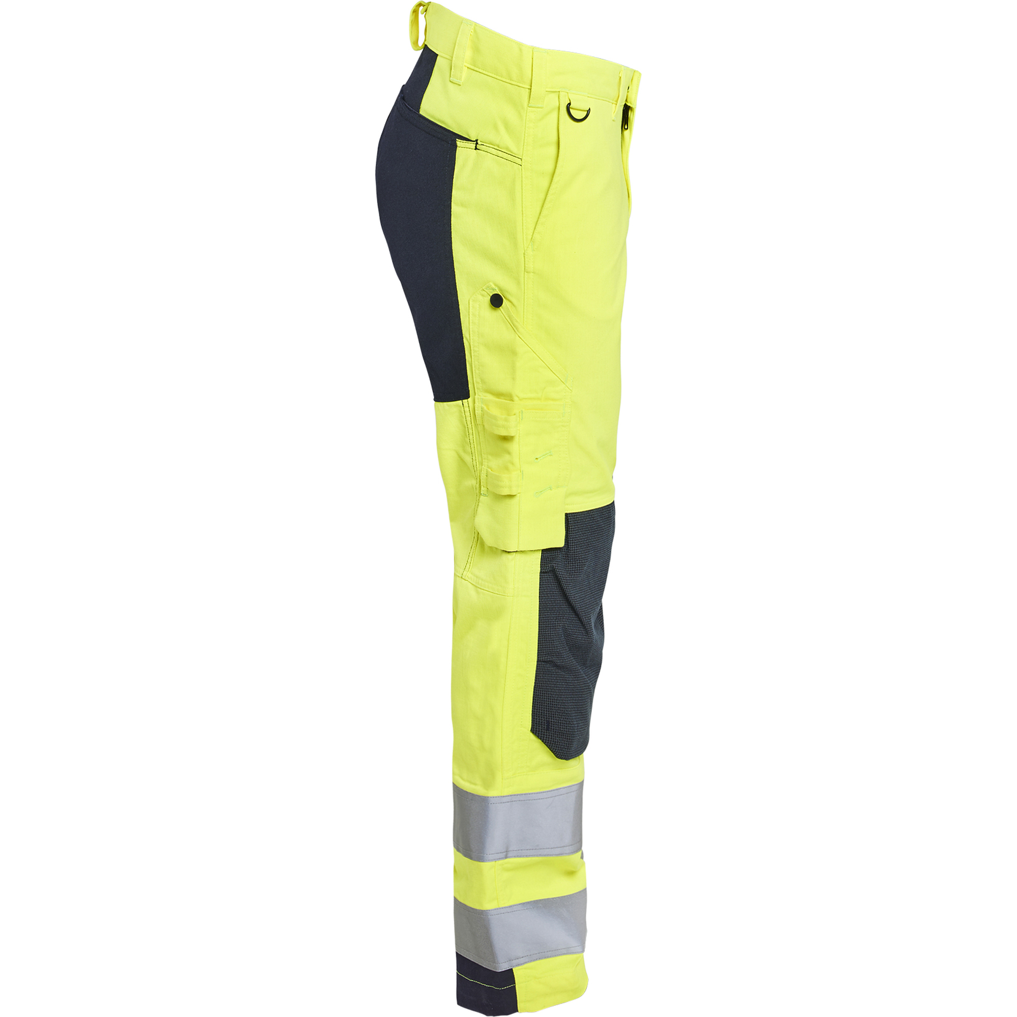 Blaklader Multinorm Stretch Work Trousers, Yellow/Navy Blue (2)