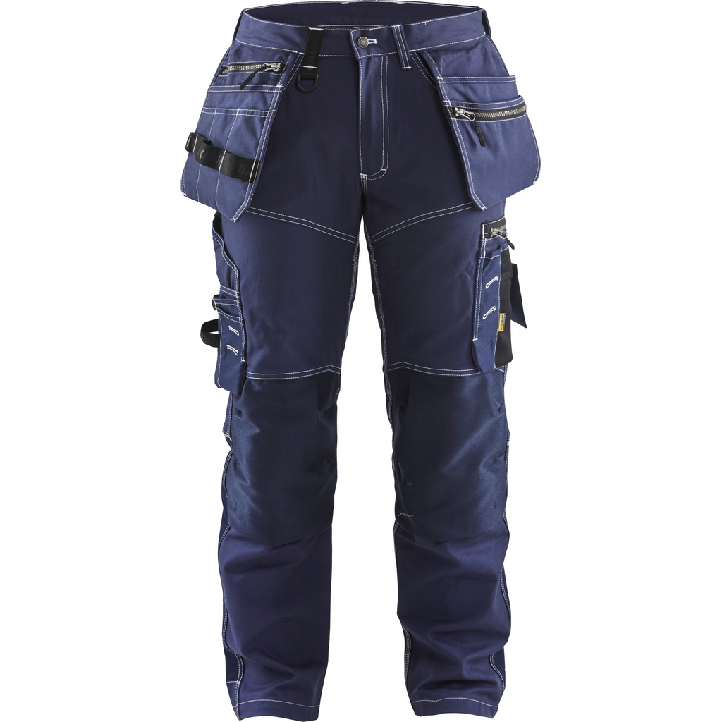 Blaklader Stretch Craftsman Work Trousers, Navy