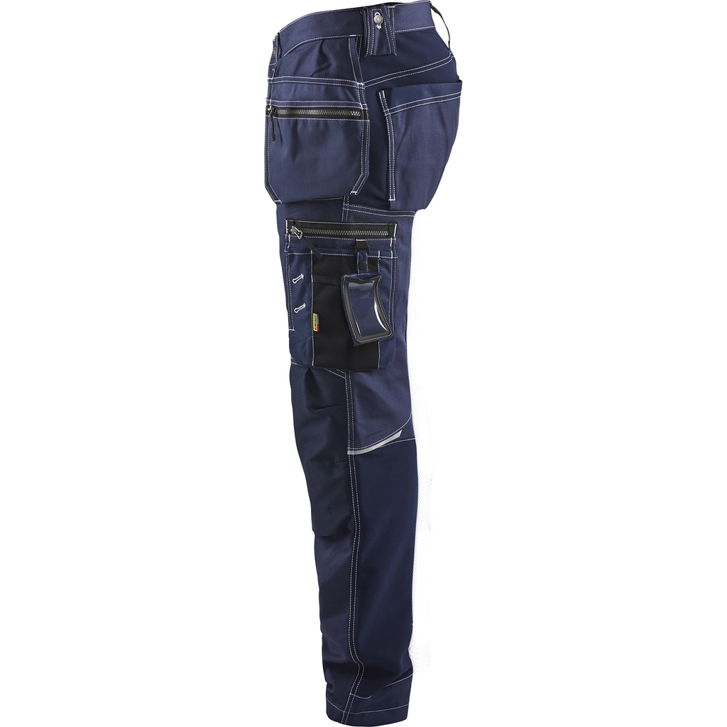 Blaklader Stretch Craftsman Work Trousers, Navy (3)