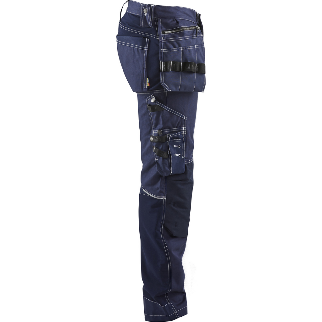 Blaklader Stretch Craftsman Work Trousers, Navy (2)