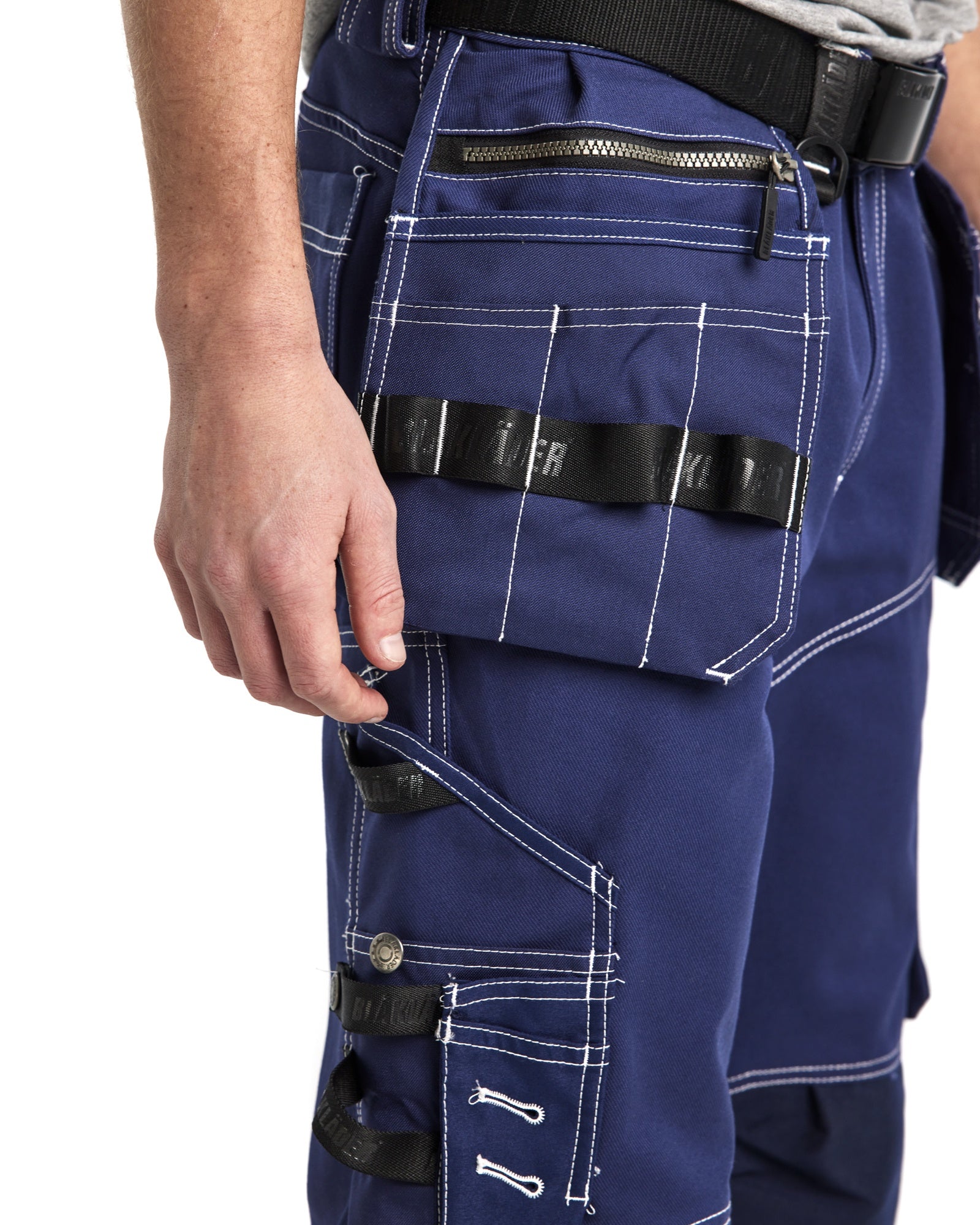 Blaklader Stretch Craftsman Work Trousers, Navy (7)