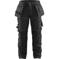 Blaklader Stretch Craftsman Work Trousers, Black