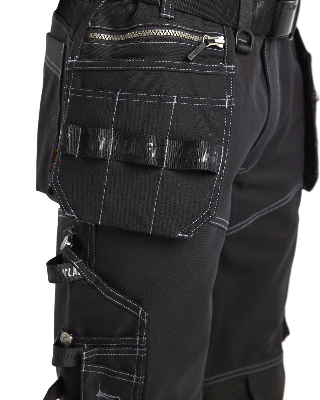 Blaklader Stretch Craftsman Work Trousers, Black (7)