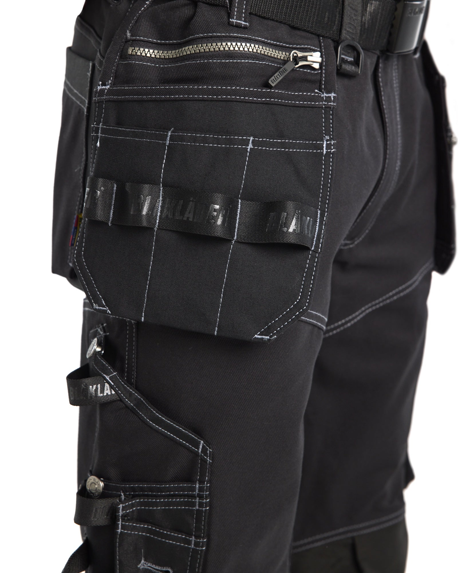 Blaklader Stretch Craftsman Work Trousers, Black (7)
