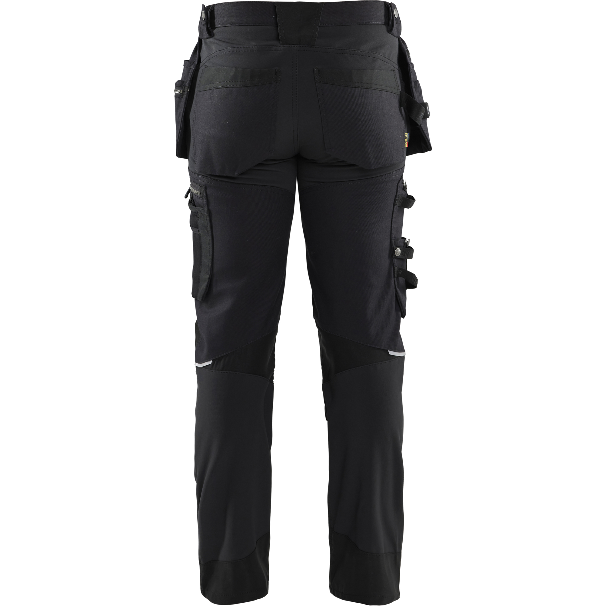 Blaklader Stretch Craftsman Work Trousers, Black/Black (4)