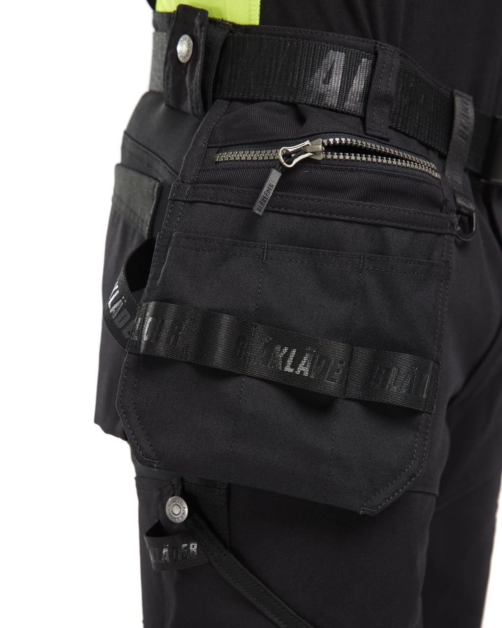 Blaklader Stretch Craftsman Work Trousers, Black/Black (8)