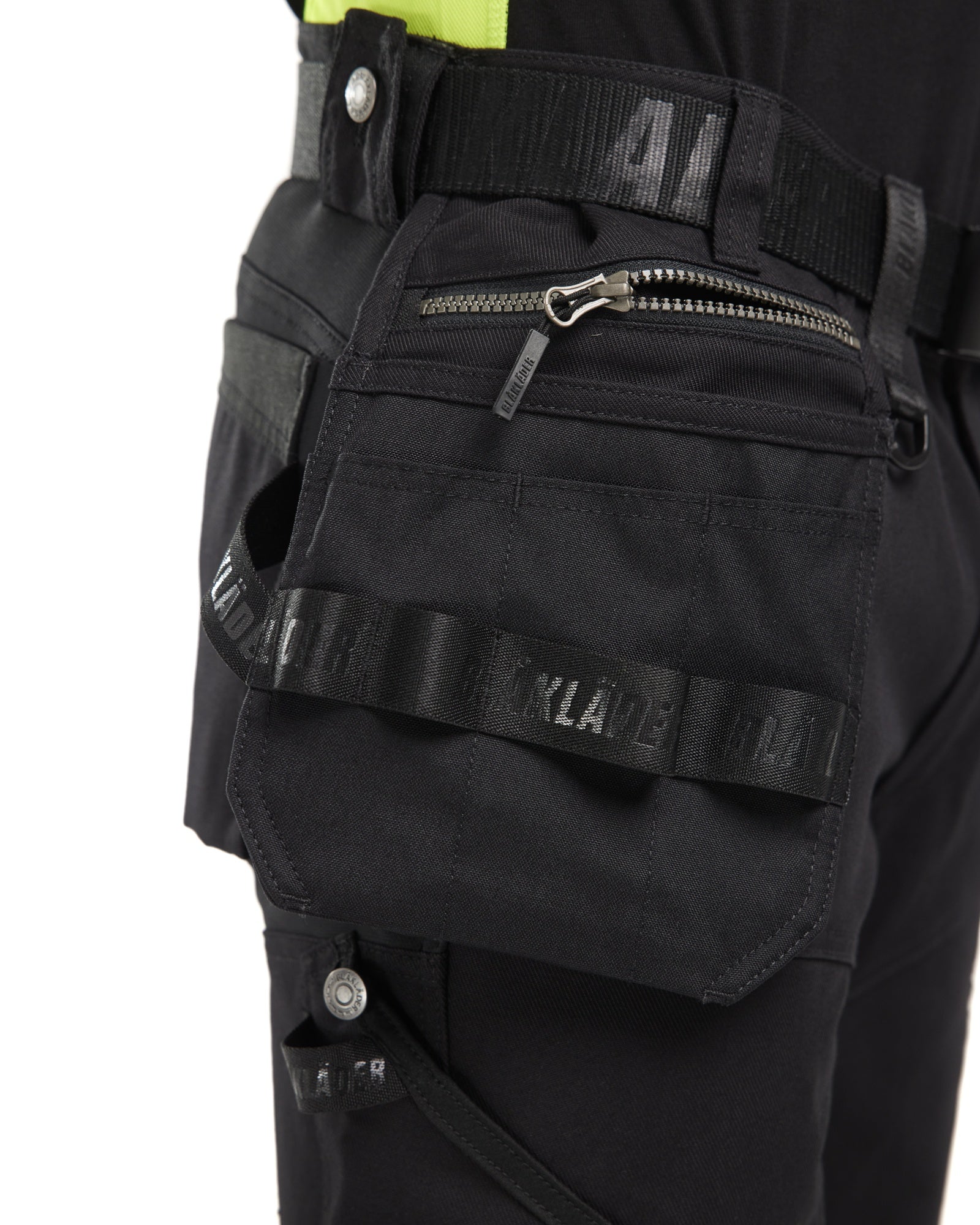 Blaklader Stretch Craftsman Work Trousers, Black/Black (8)