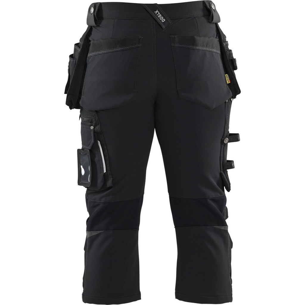 Blaklader 4-Way Stretch Craftsman Pirate Shorts, Black (4)