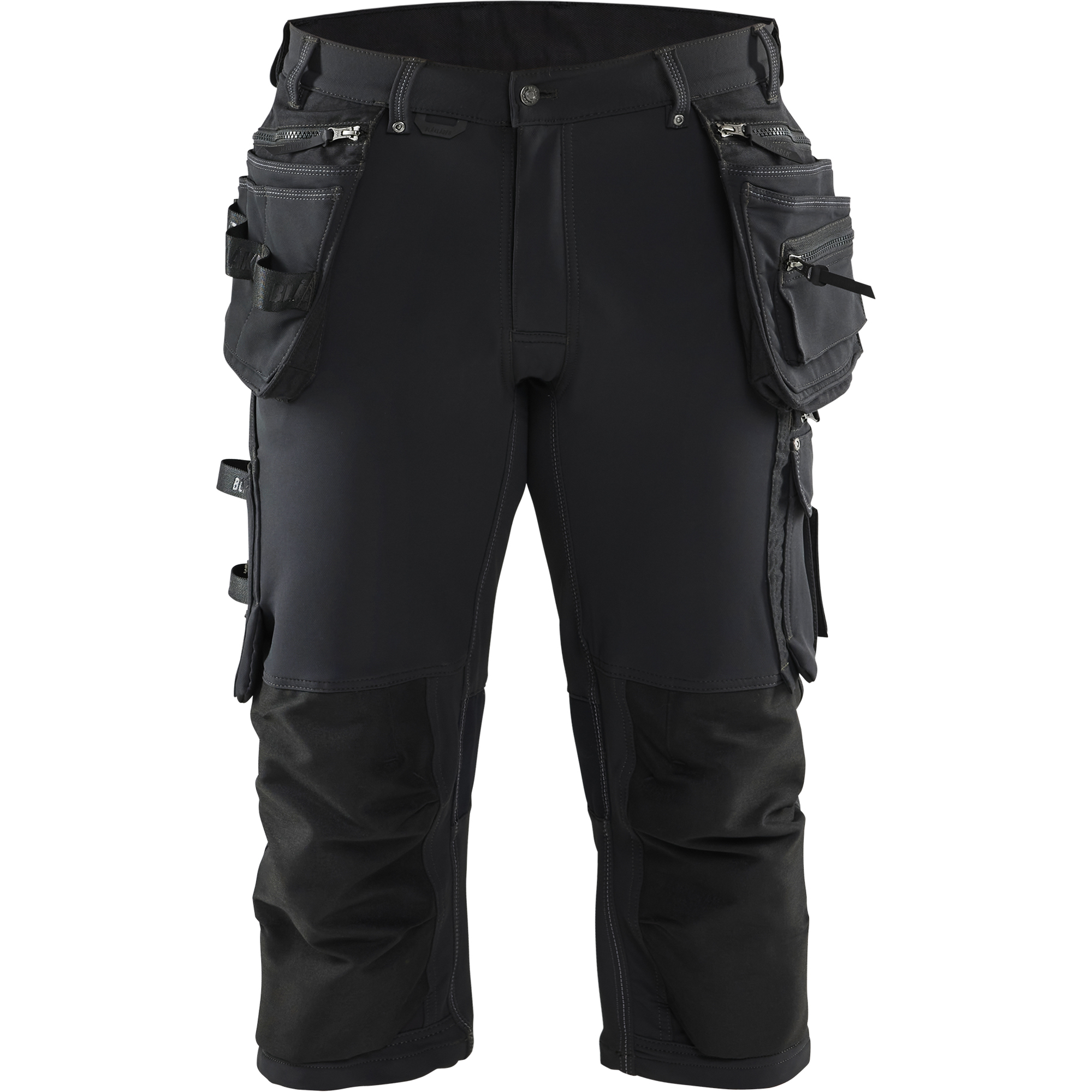 Blaklader 4-Way Stretch Craftsman Pirate Shorts, Black