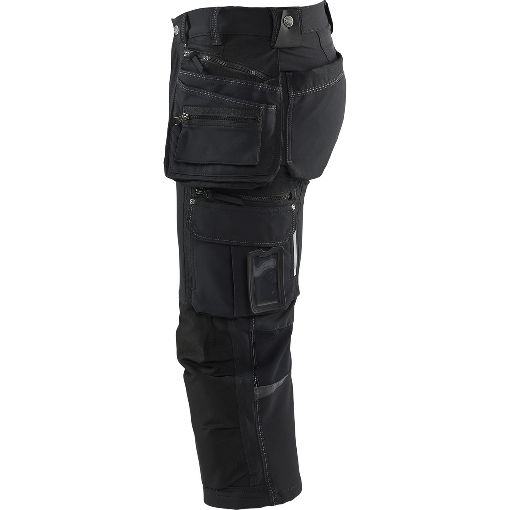Blaklader 4-Way Stretch Craftsman Pirate Shorts, Black (3)