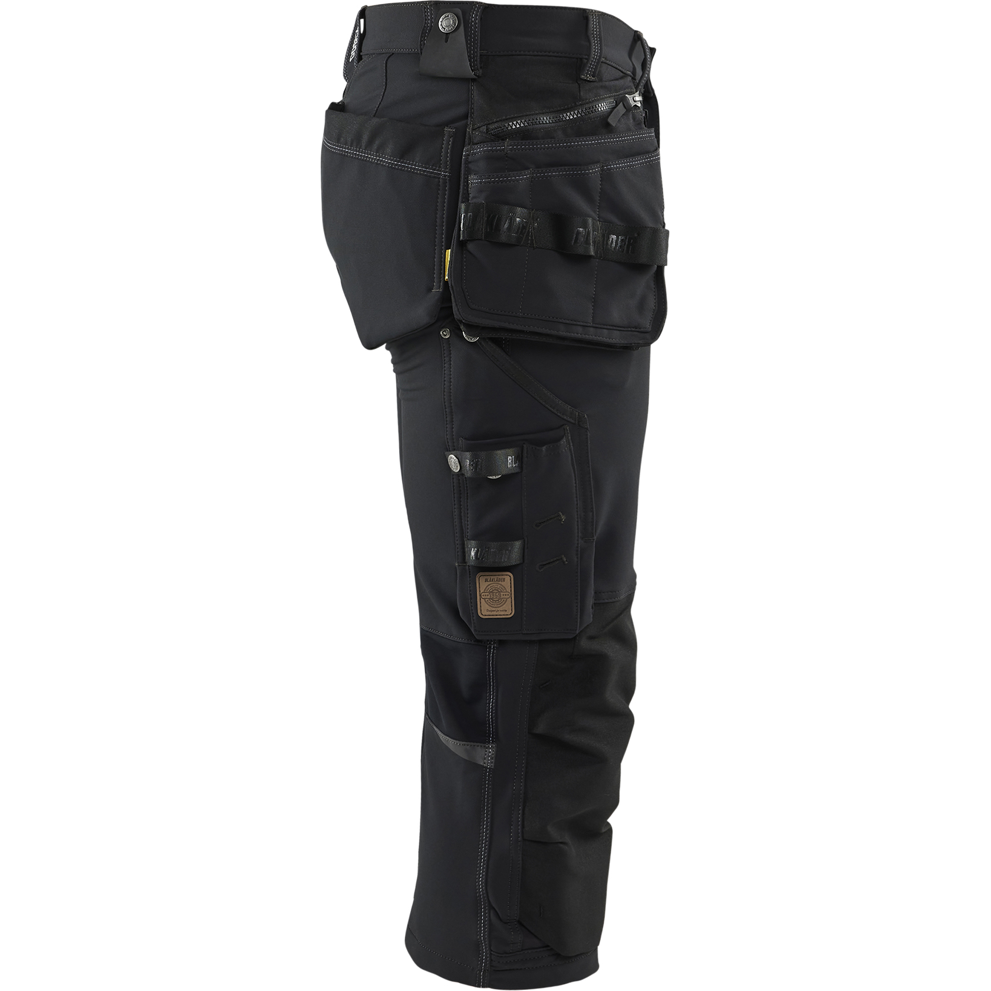 Blaklader 4-Way Stretch Craftsman Pirate Shorts, Black (2)