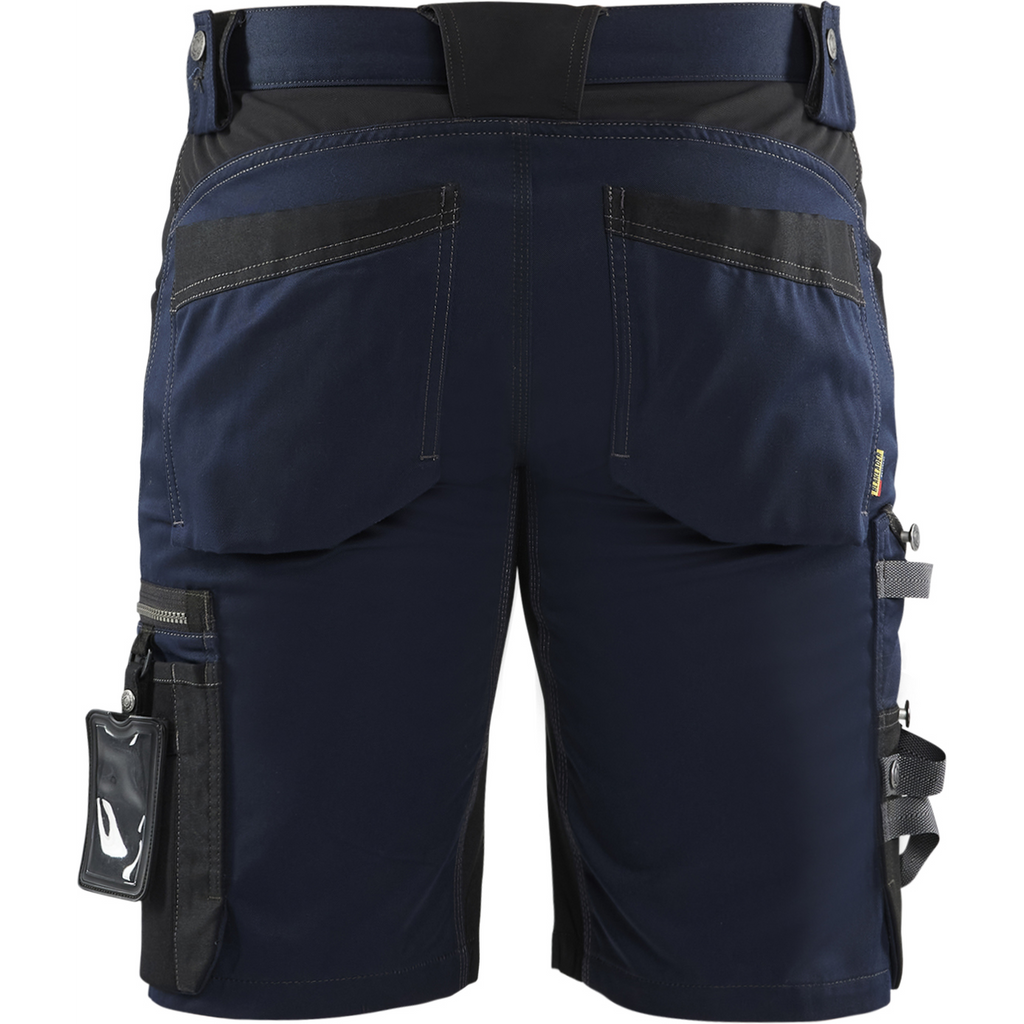 Blaklader Stretch Craftsman Shorts, Dark Navy/Black (4)