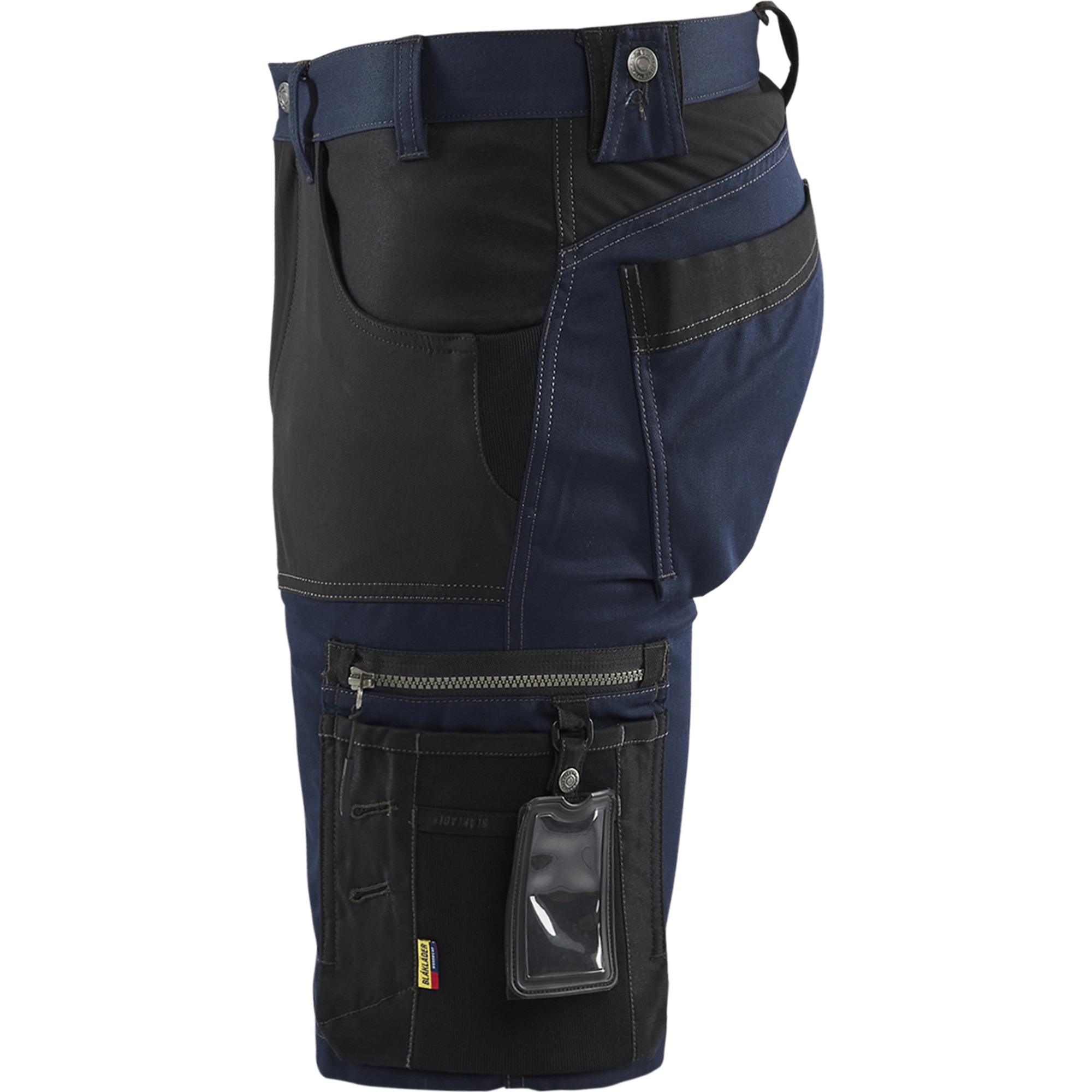 Blaklader Stretch Craftsman Shorts, Dark Navy/Black (3)