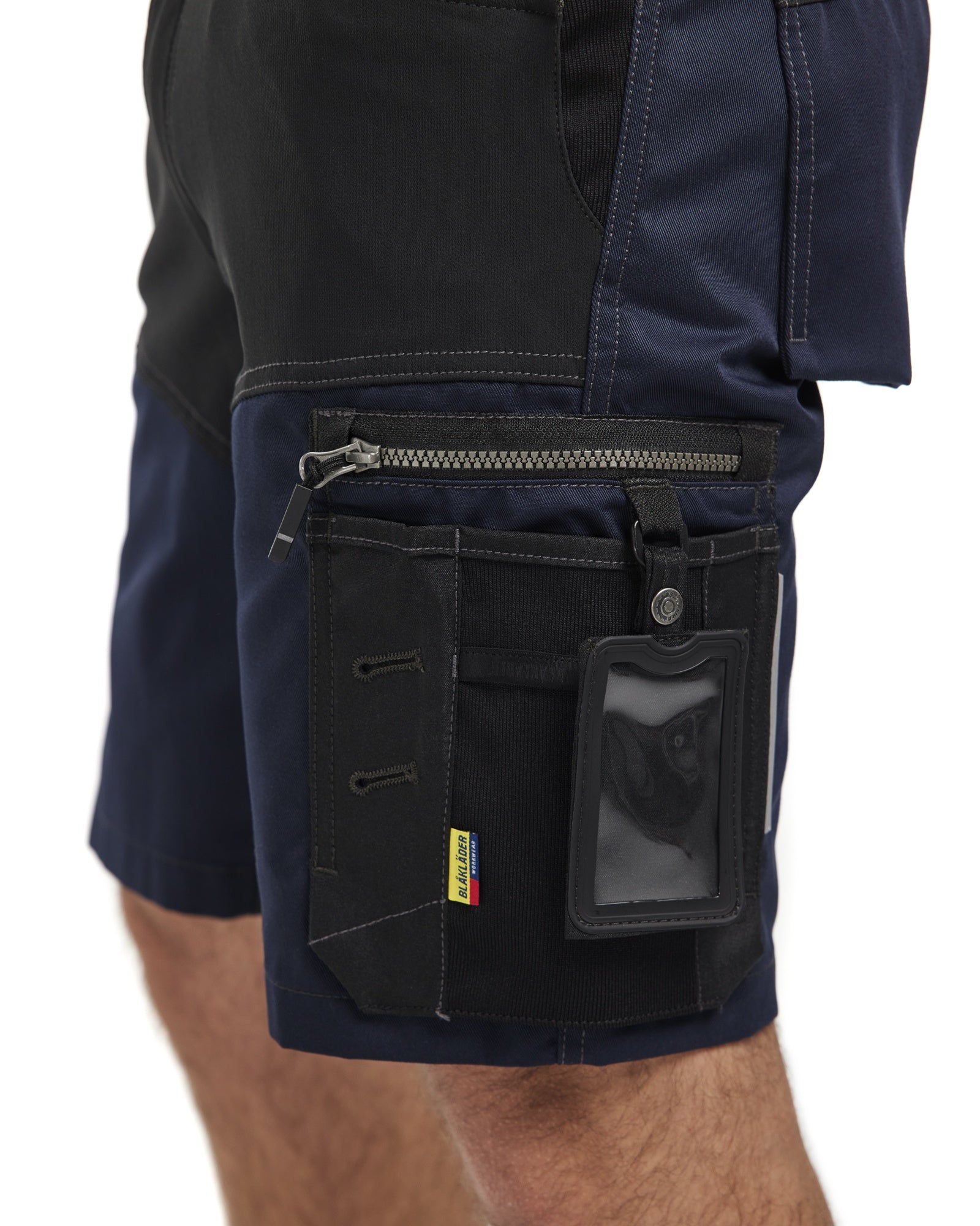 Blaklader Stretch Craftsman Shorts, Dark Navy/Black (6)