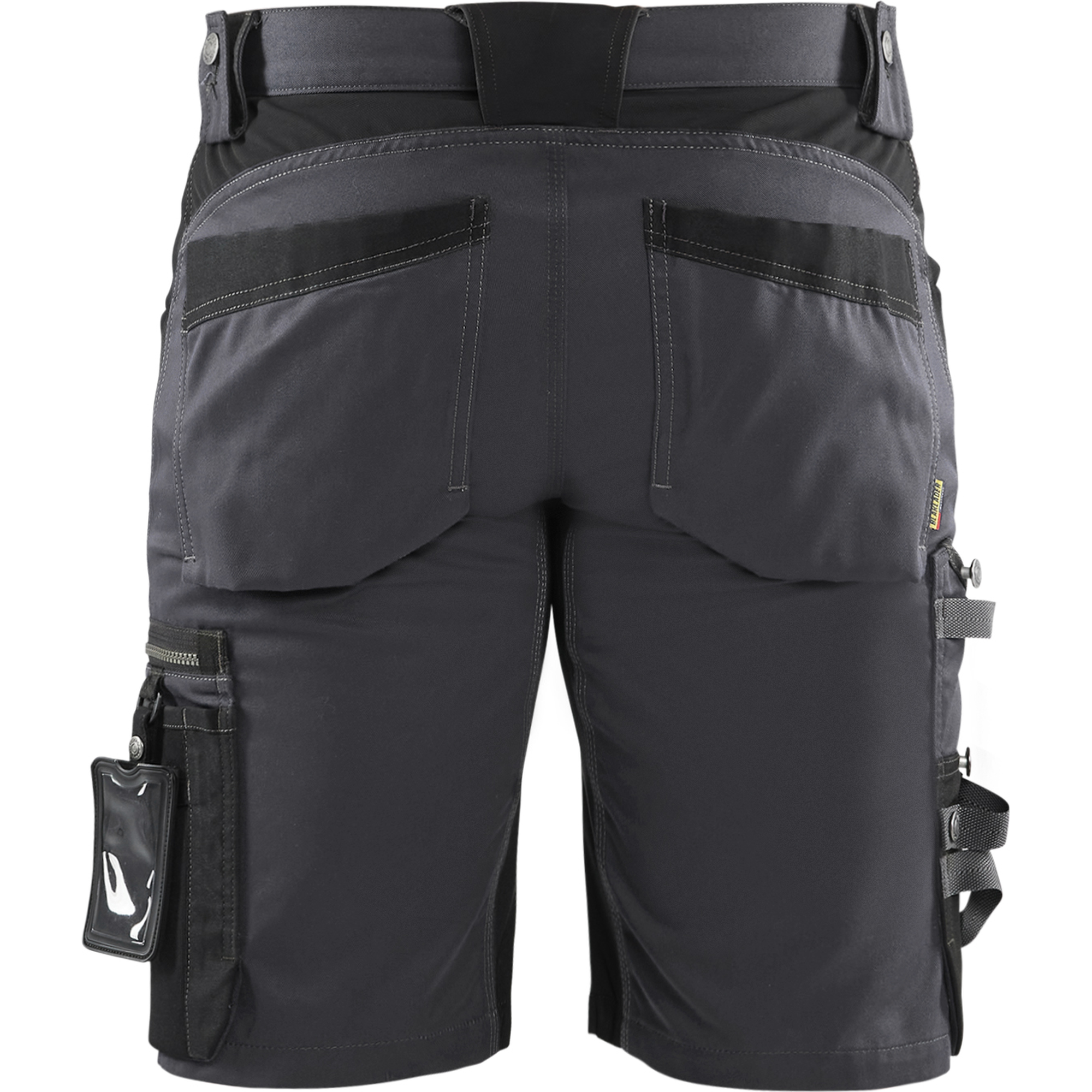 Blaklader Stretch Craftsman Shorts, Medium Grey/Black (4)
