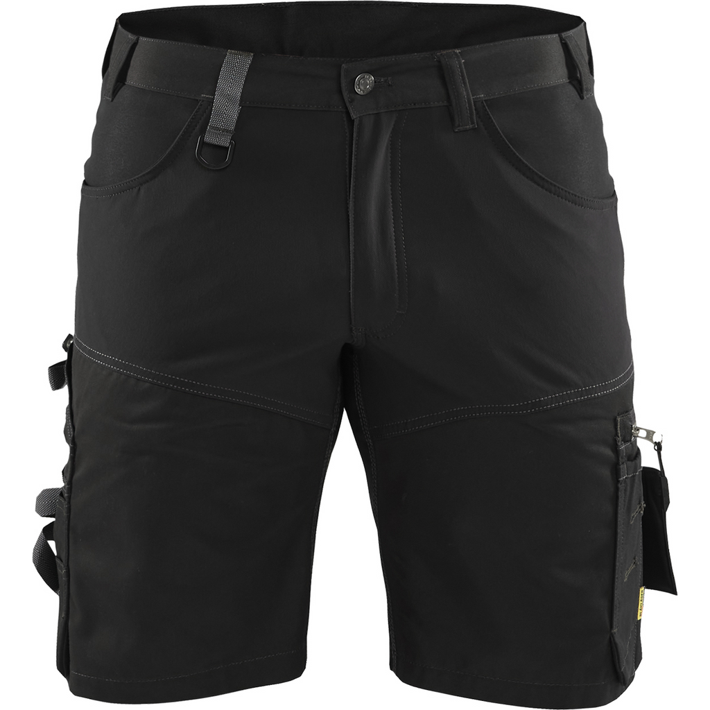 Blaklader Stretch Craftsman Shorts, Black