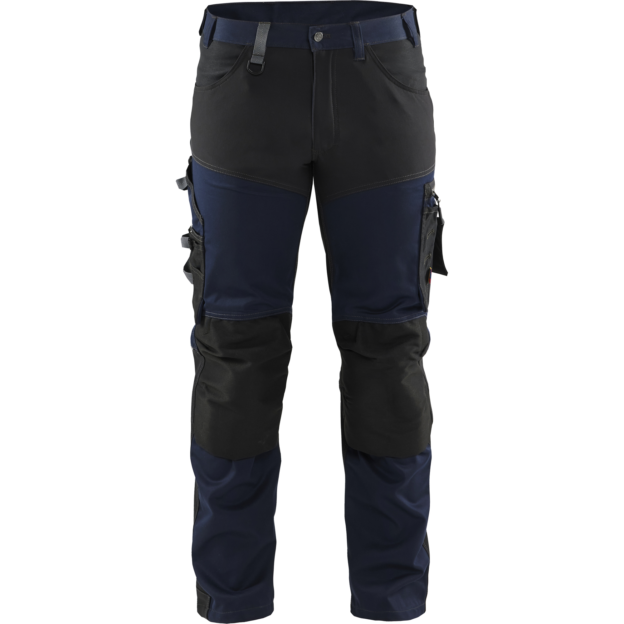 Blaklader Stretch Craftsman Work Trousers, Dark Navy/Black