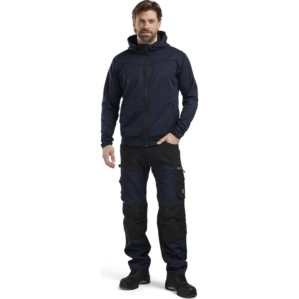 Blaklader Stretch Craftsman Work Trousers, Dark Navy/Black (5)
