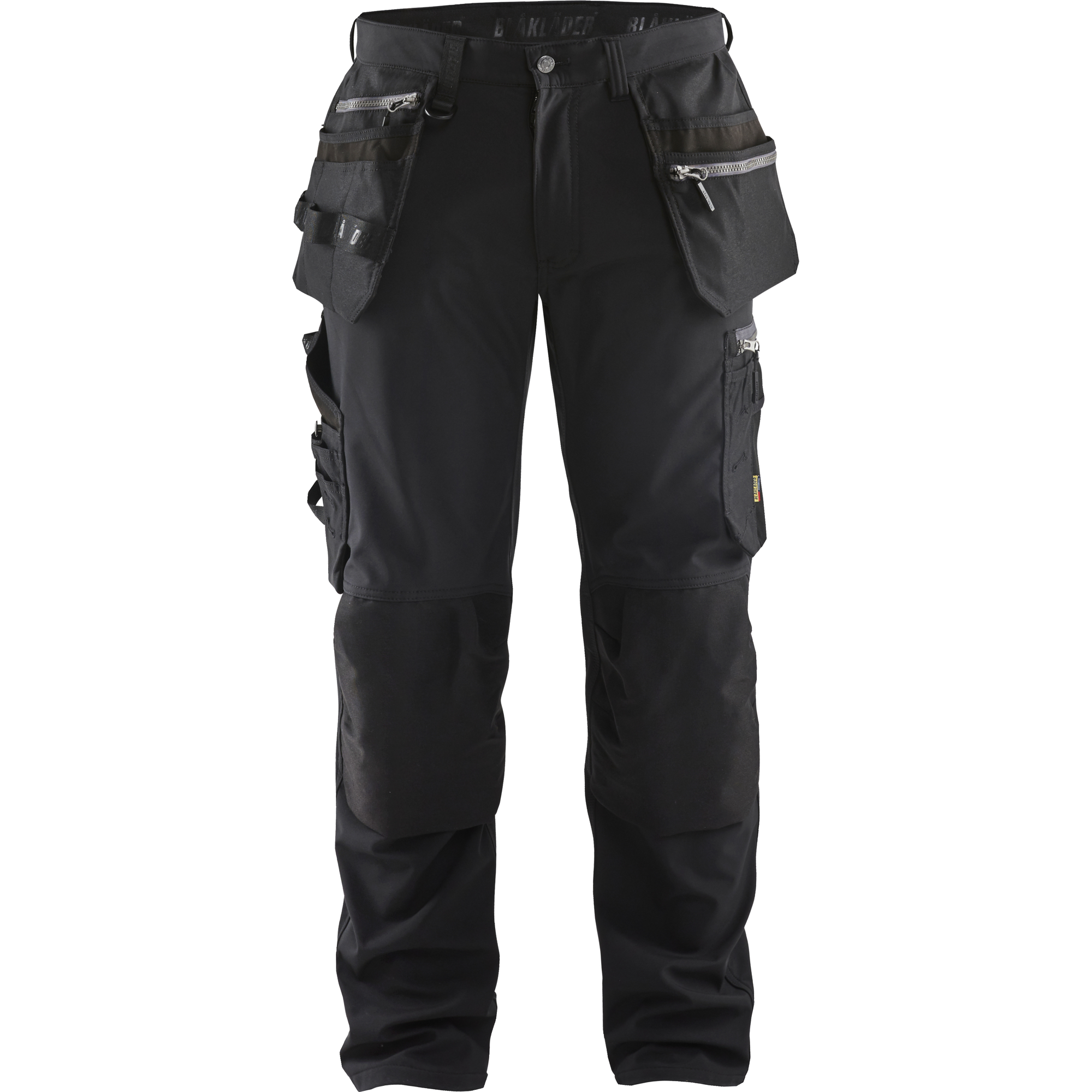 Blaklader Softshell Craftsman Work Trousers, Black