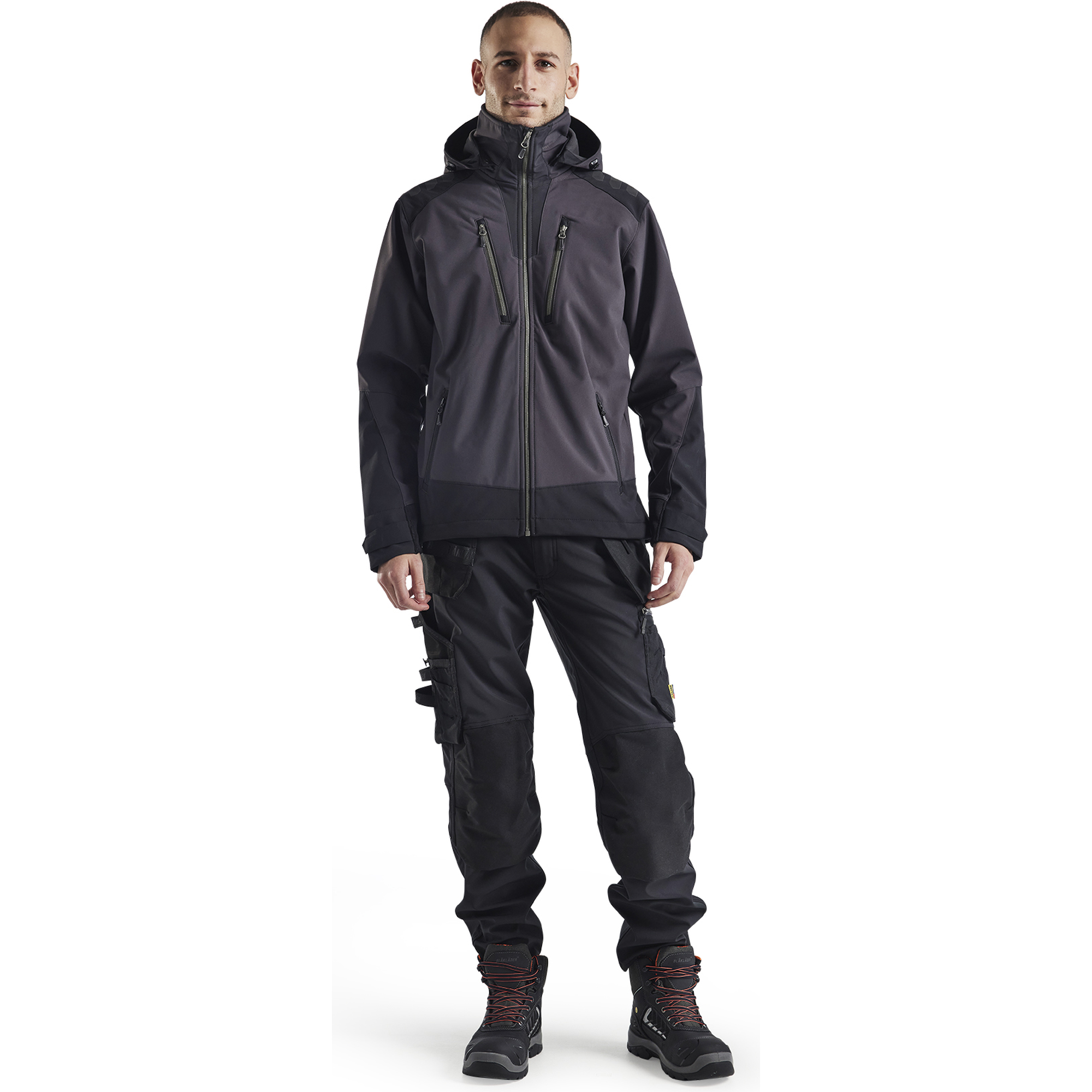 Blaklader Softshell Craftsman Work Trousers, Black (5)