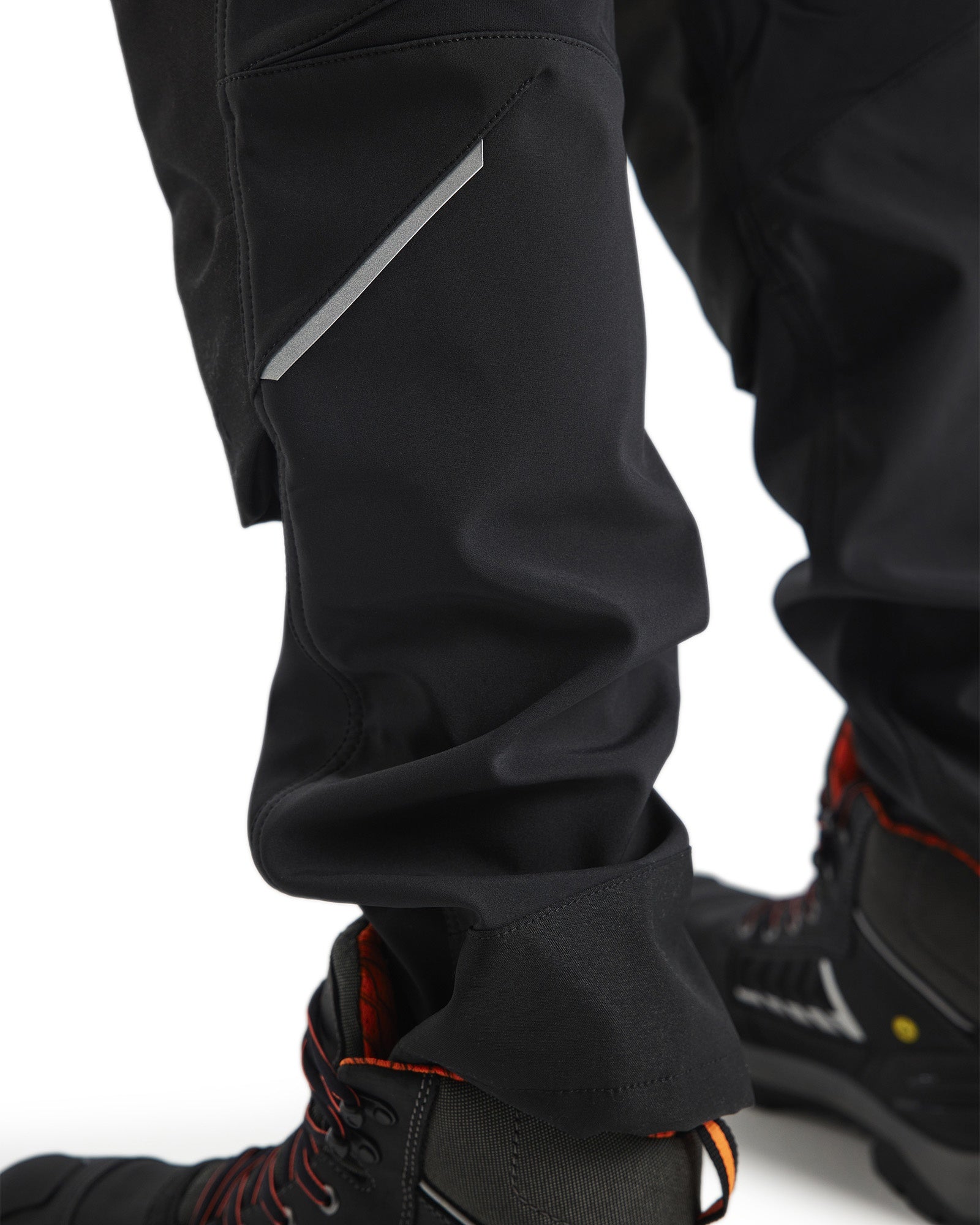 Blaklader Softshell Craftsman Work Trousers, Black (8)