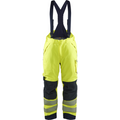 Blaklader Multinorm Winter Bib and Brace, Yellow/Navy
