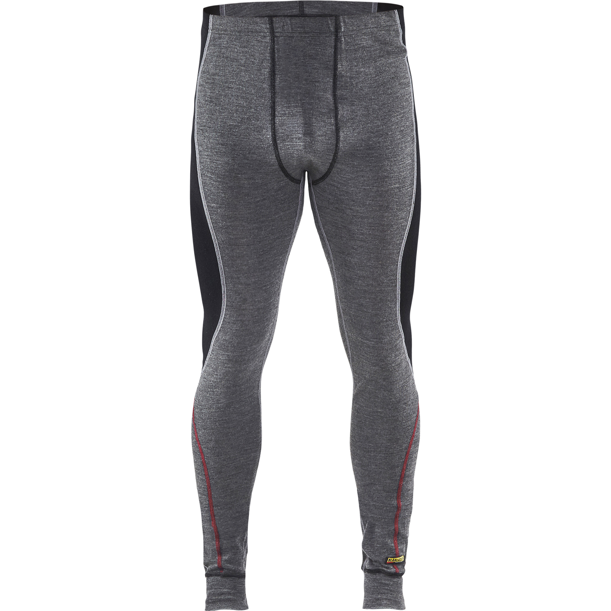 Blaklader XWARM Merino Wool Bottoms, Medium Grey/Black