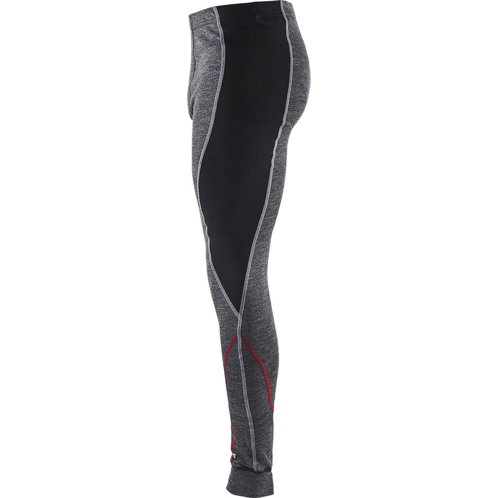Blaklader XWARM Merino Wool Bottoms, Medium Grey/Black (3)