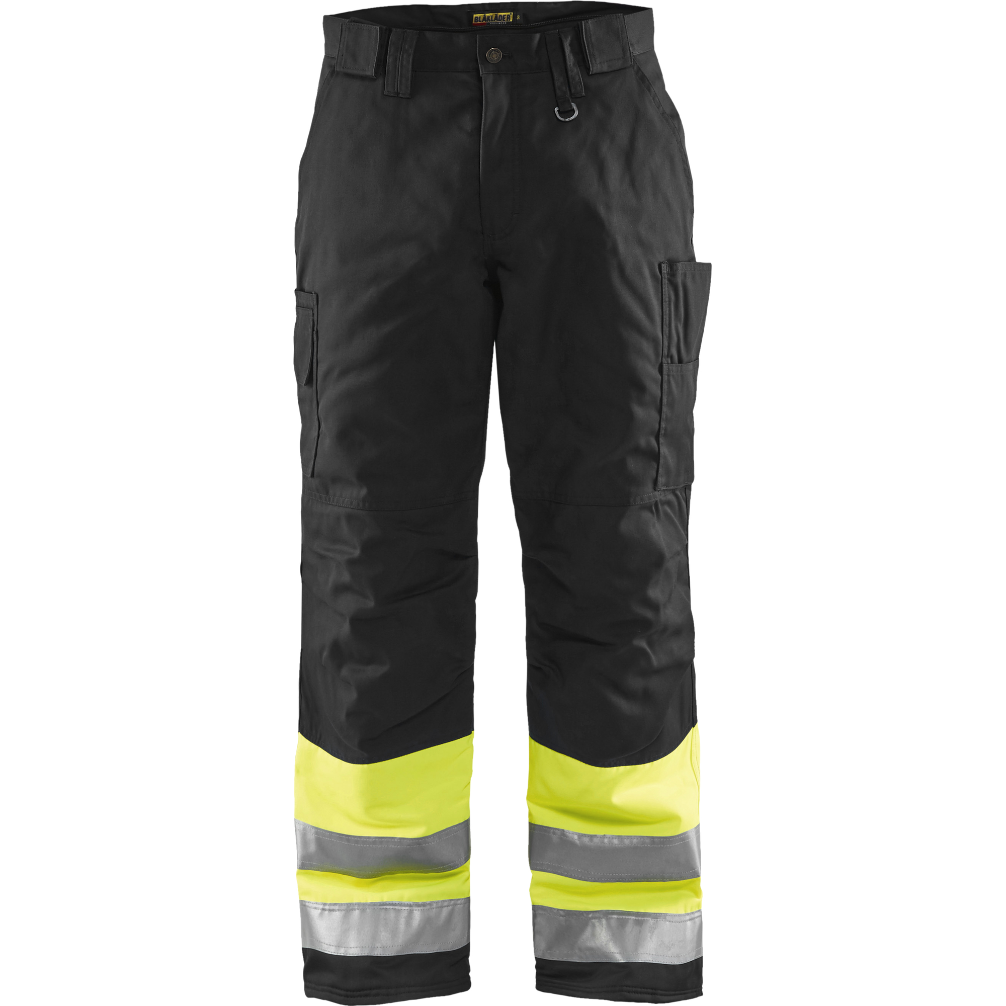 Blaklader High Vis Work Trousers, Yellow/Black