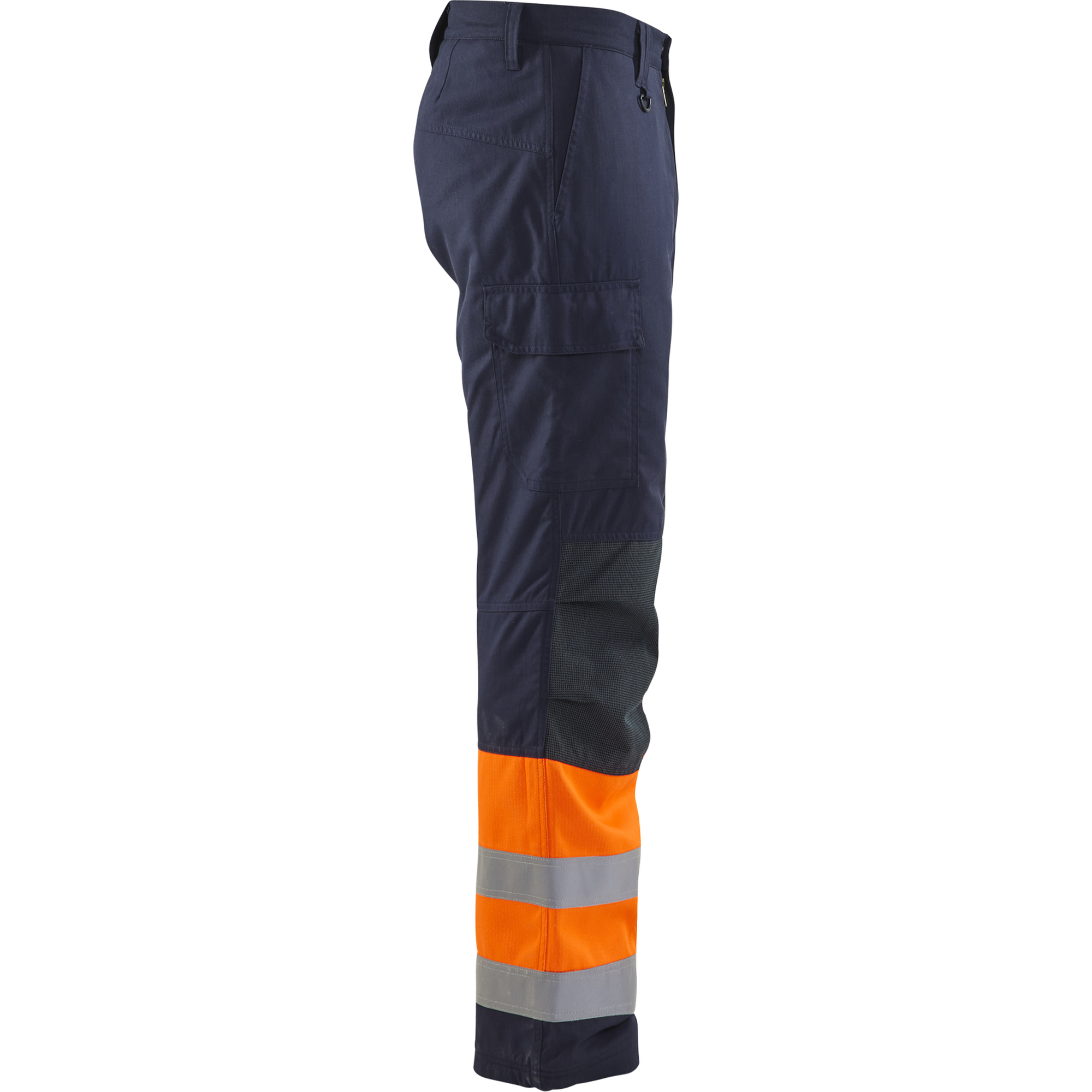Blaklader Multinorm Winter Work Trousers, Navy/Orange (2)