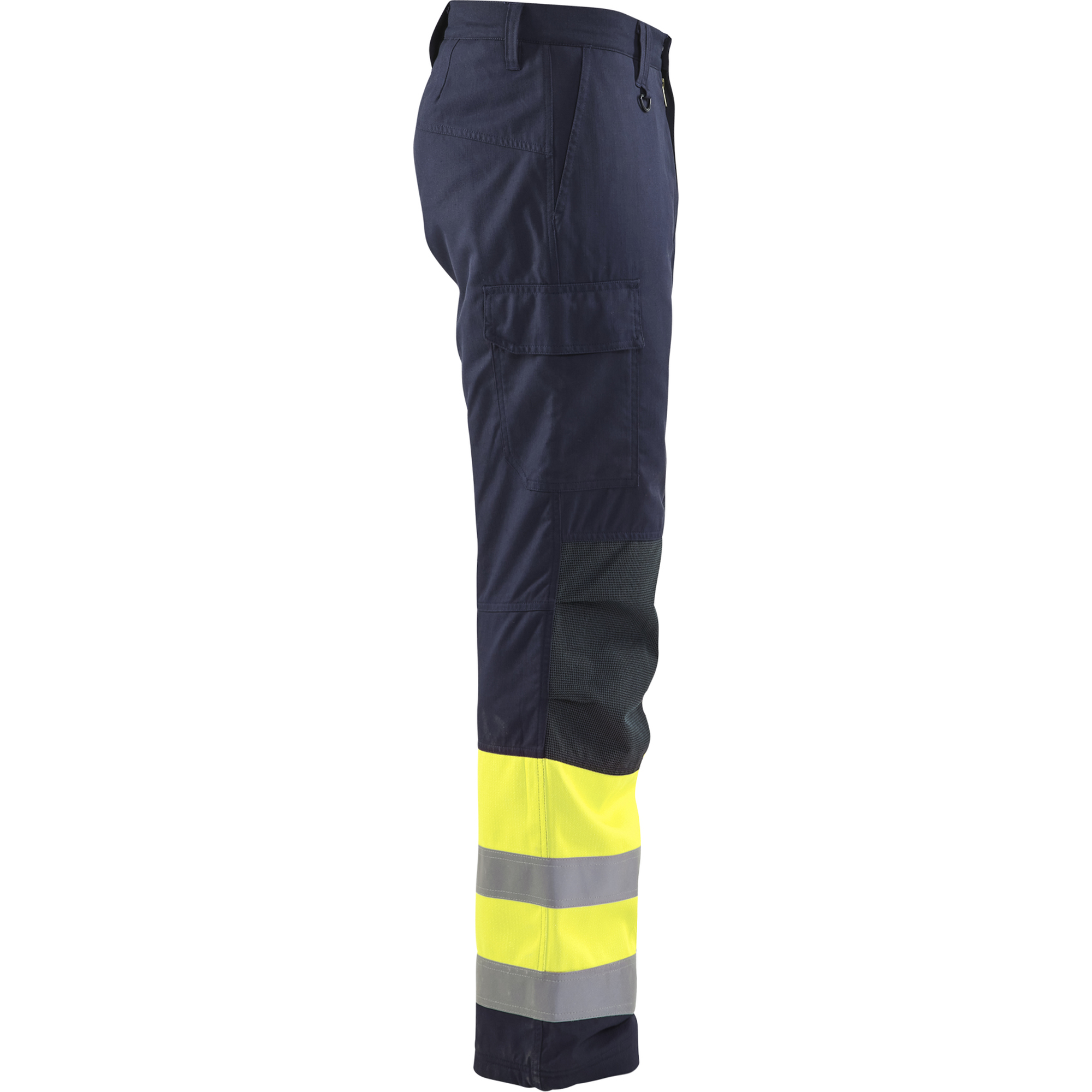 Blaklader Multinorm Winter Work Trousers, Navy/Yellow (2)