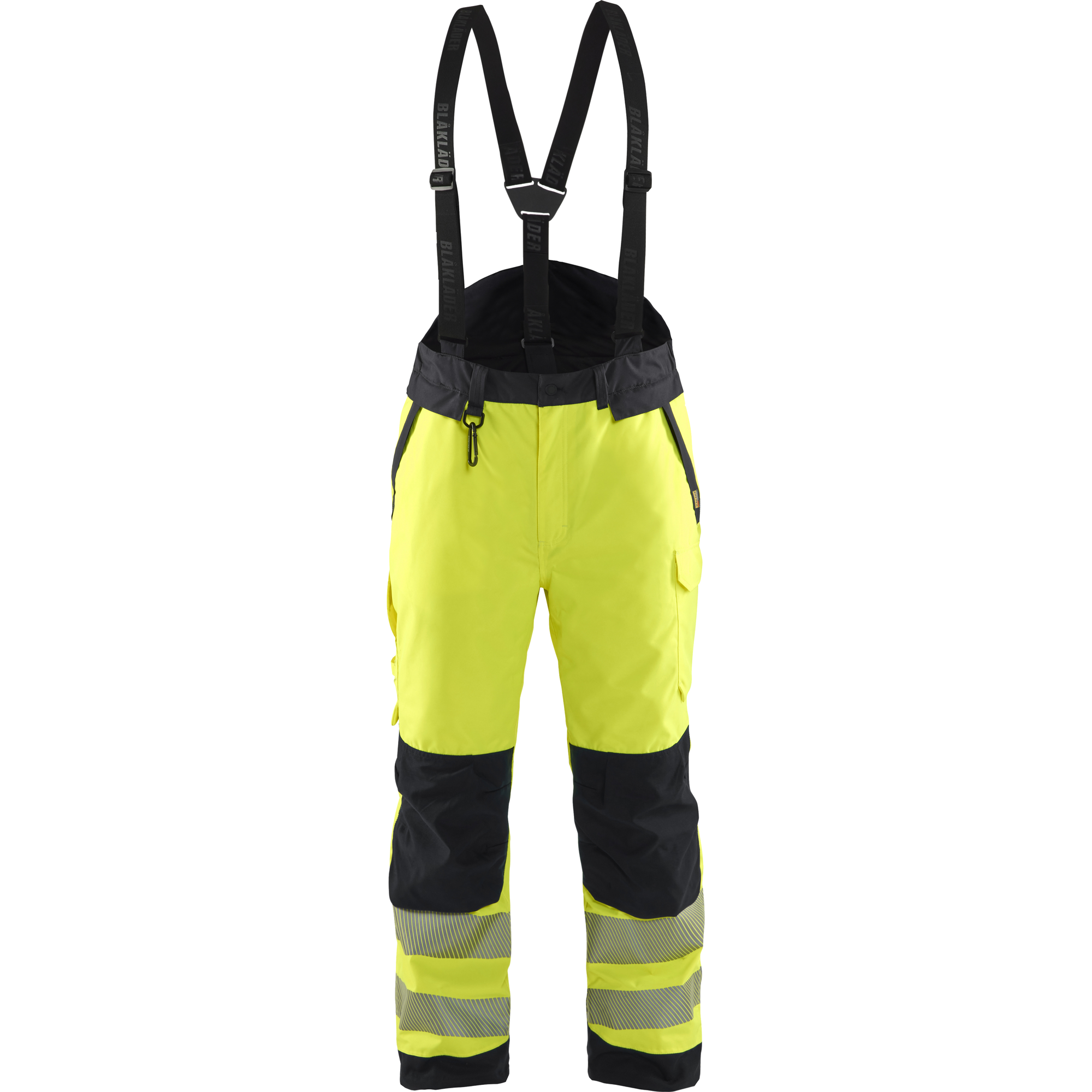 Blaklader High Vis Winter Trousers, Yellow/Black