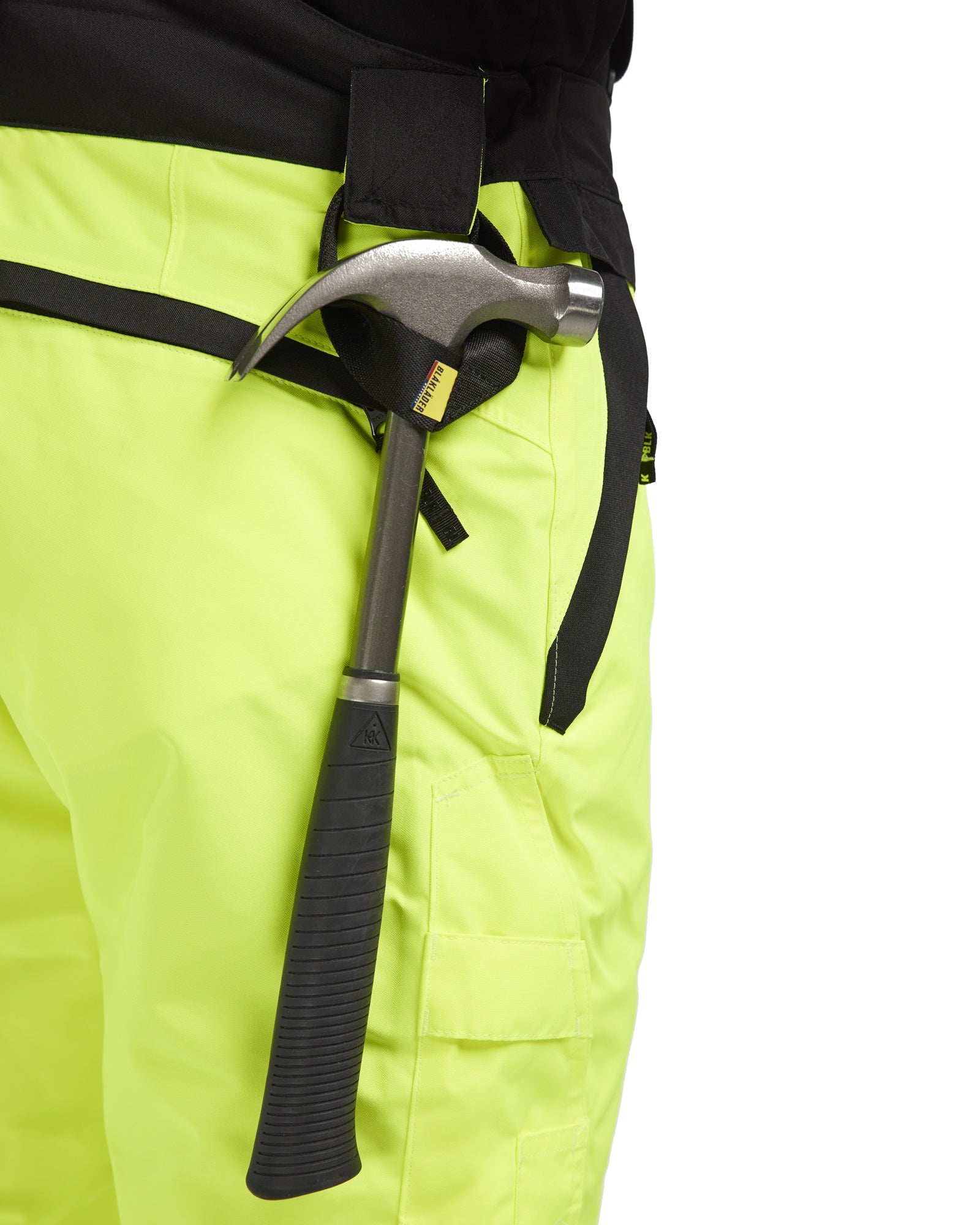 Blaklader High Vis Winter Trousers, Yellow/Black (7)