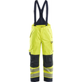 Blaklader Multinorm Shell Work Trousers, Yellow/Navy Blue