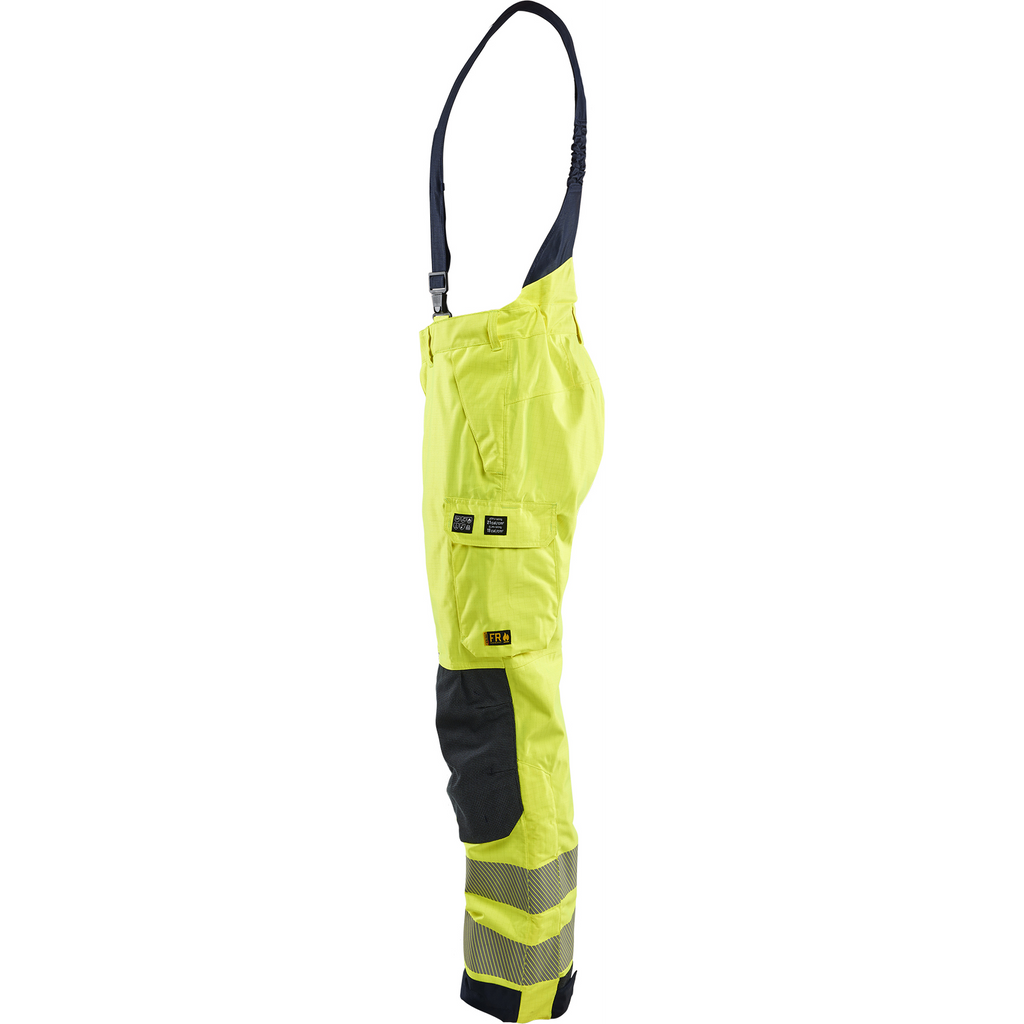 Blaklader Multinorm Shell Work Trousers, Yellow/Navy Blue (4)
