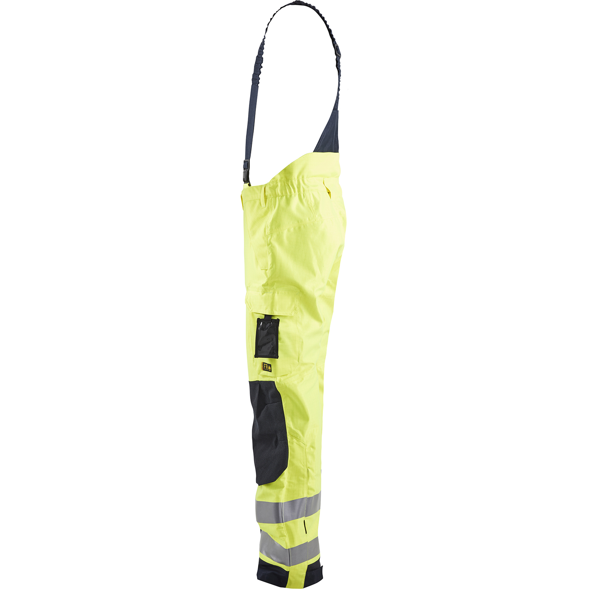 Blaklader Multinorm Shell Work Trousers, Yellow/Navy Blue (3)