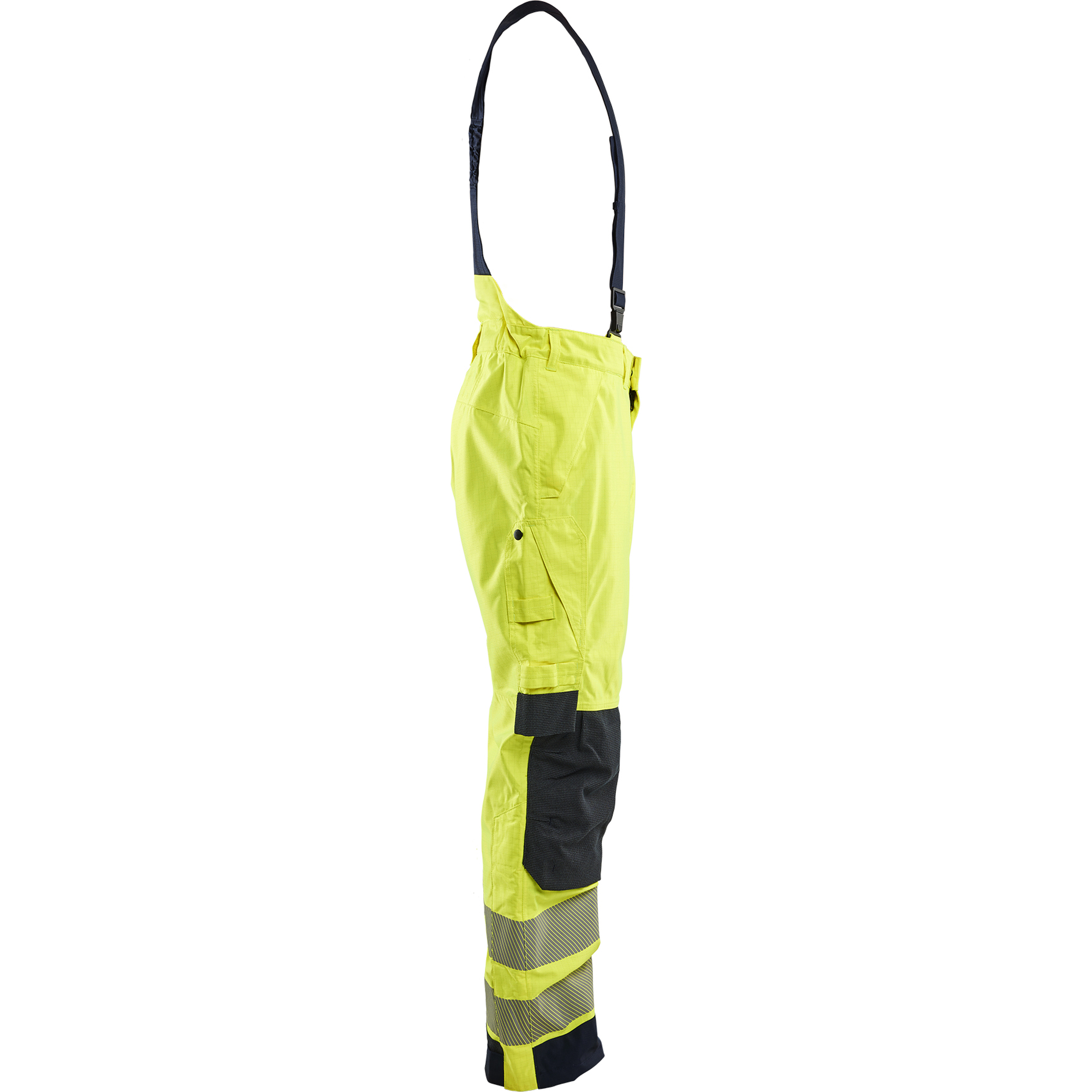 Blaklader Multinorm Shell Work Trousers, Yellow/Navy Blue (2)